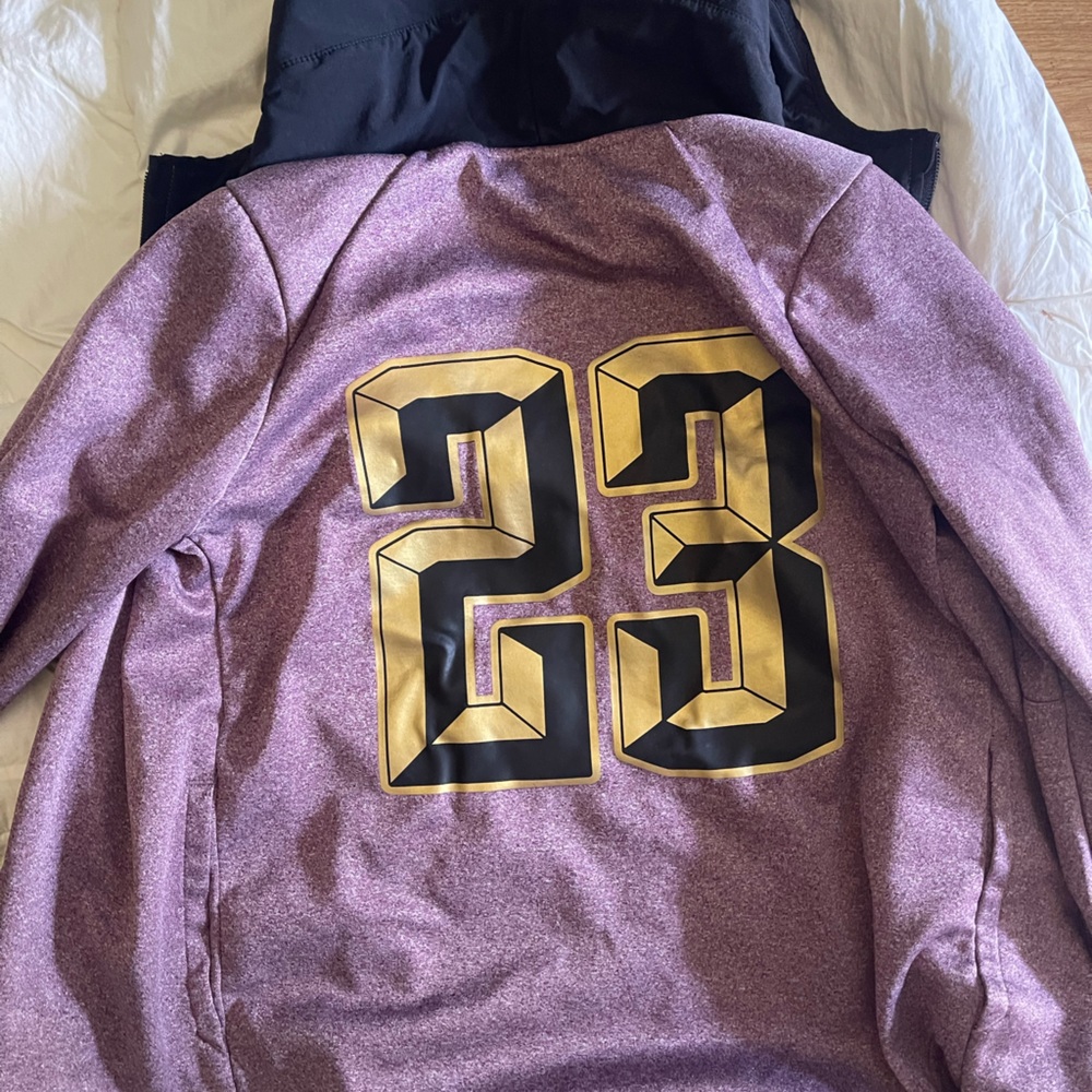 Nike sport 23 zipper hoodie size large